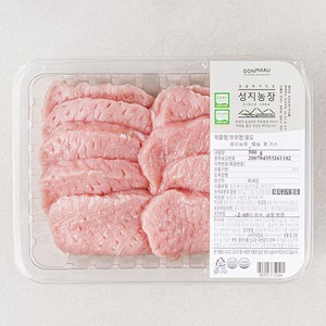 성지농장 동물복지 인증 등심 돈가스용 (냉장), 500g, 1개