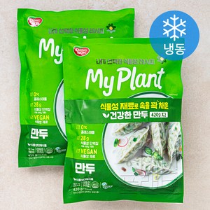 동원 My Plant 만두 (냉동), 420g, 2개