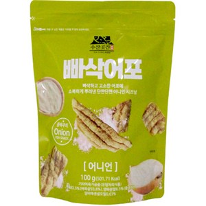 빠삭어포 어니언, 100g, 1개
