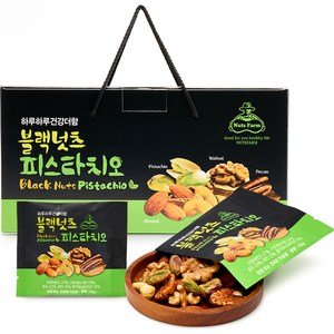 넛츠팜 블랙넛츠 피스타치오, 25g, 60개