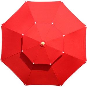 캠프빌리지 2층 8각 파라솔