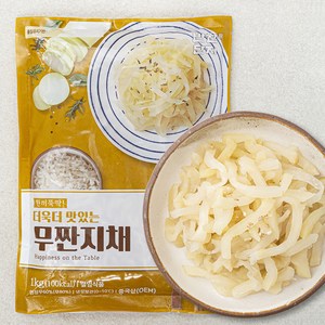 반찬단지 무짠지채, 1kg, 1개