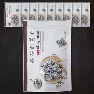 주일 일품찹쌀 수제 김부각, 50g, 10개