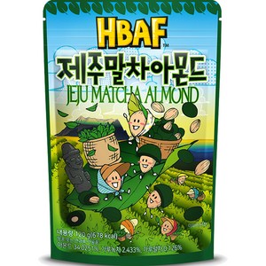 바프 제주말차 아몬드, 120g, 1개