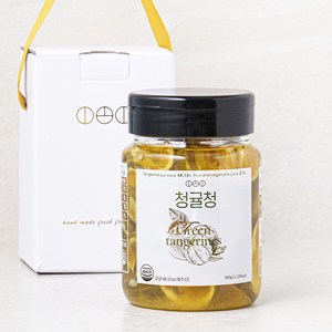 짱죽 진한 이오이 수제 청귤청, 500g, 1개