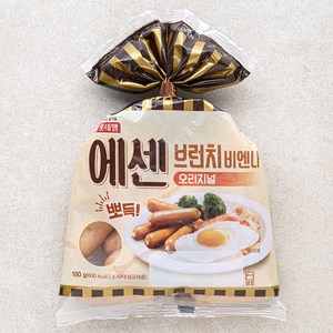 롯데햄 에센 브런치 비엔나 오리지널, 180g, 1개