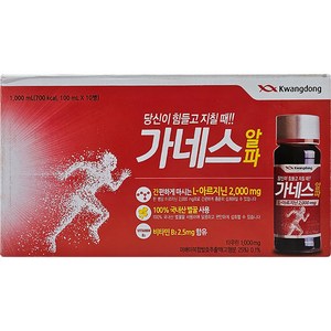 광동제약 가네스 알파, 100ml, 10개