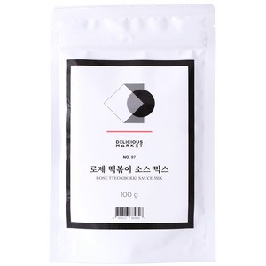 딜리셔스마켓 로제 떡볶이 소스 믹스, 100g, 1개