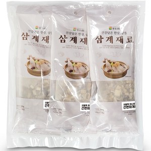 한조 알뜰 삼계탕재료 3p, 300g, 1개