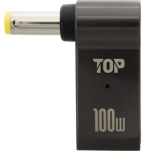 솔탑 USB C타입 DC변환 노트북 충전 젠더 100W 5.5 x 2.5 mm