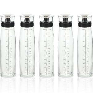 시노글라스 오일병 블랙, 500ml, 5개