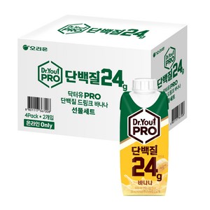 닥터유 프로 단백질 드링크 바나나, 250ml, 8개