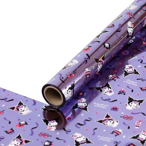산리오 증착포장지 쿠로미 53cm x 15m, 퍼플, 1개