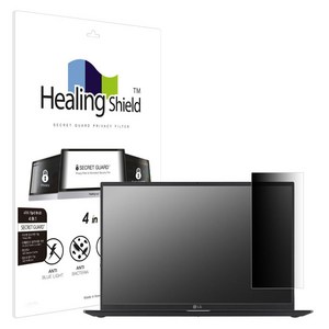 힐링쉴드 LG 울트라 노트북 SNS 메신저 사이드 프라이버시 보안필름 타입 랜덤발송 세트, 1개