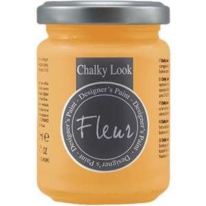 Fleu 초키룩 미네랄 아크릴 컬러 물감 F14 Alhamba Yellow, 130ml, 1색