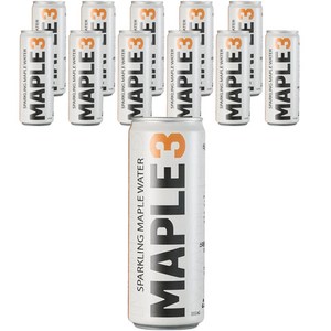 MAPLE3 스파클링 프리미엄 메이플 워터 탄산음료 피치망고