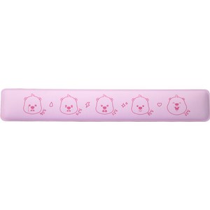 로이체 잔망루피 키보드 손목 보호 받침대 패드 ICNS-RKP-B-LP, 핑크, 1개
