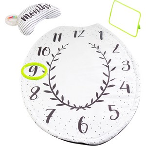 Sassy 터미타임 포토매트 완구, 혼합색상, 1개