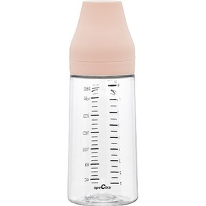 스펙트라 올셋 PA 노꼭지 젖병, 파우더핑크, 260ml, 1개