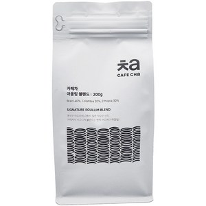 카페차 어울림 블렌드 원두, 200g, 1개, 홀빈(분쇄안함)