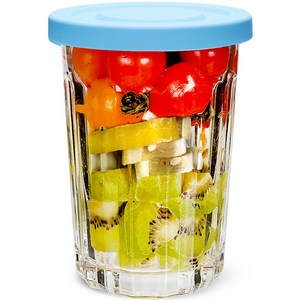 유리병 헥사 텀블자 스카이, 550ml, 1개
