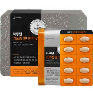 하루틴 리포좀 공법 멀티비타민 틴케이스 180g, 180정, 1개