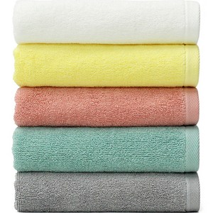 타월톡톡 올타임 호텔수건 140g 30수 면사 5종 세트, 혼합색상, 5개