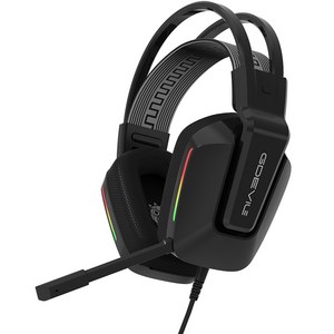 지데빌 G737 TUNE71 가상 7.1채널 RGB 서라운드 노이즈 캔슬링 단방향 마이크 게이밍 헤드셋