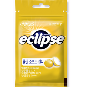 이클립스 쿨링 소프트 캔디 레몬민트향, 45g, 1개
