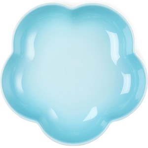 르크루제 플라워 디쉬 16cm, 퓨리스트 블루, 16 x 16 x ..., 1개