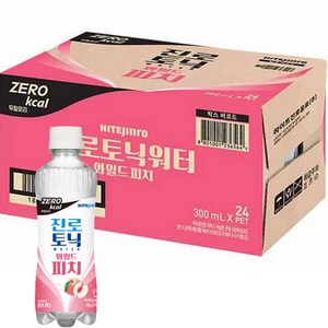 진로 토닉워터 와일드 피치 제로 칼로리, 24개, 300ml