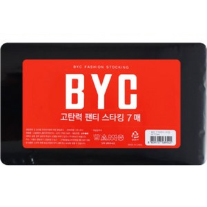 BYC 고탄력 팬티 스타킹 벌크 15D DFT7344 7p