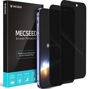 MECSEED 6Dx 템퍼드 사생활 프라이버시 풀커버 강화유리 휴대폰 액정보호필름, 1세트