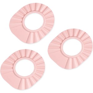 아가드 베이비 버블 유아 샴푸캡, 핑크, 3개