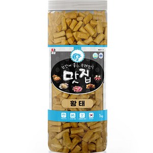 극상소재 강아지 맛집 수제 간식, 황태, 1kg, 1개