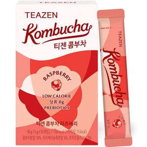 티젠 콤부차 라즈베리, 5g, 10개입, 1개