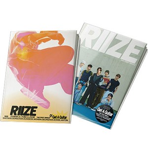 RIIZE 싱글 1집 Get A Guita + 커버 2종 + CD-R + 북클릿 + 랜덤발송 접지 포스터 + 랜덤발송 포토카드 세트, 1CD