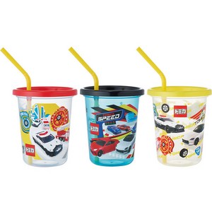 토미카 SIH3ST 시피컵 320ml x 3종 세트, BLUE, RED, YELLOW, 1세트