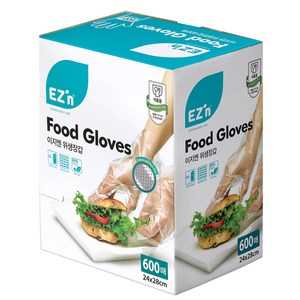 EZn이지엔 위생 장갑, 600개입, 1개