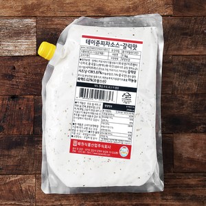 테이준 피자 소스 갈릭맛, 1kg, 1개