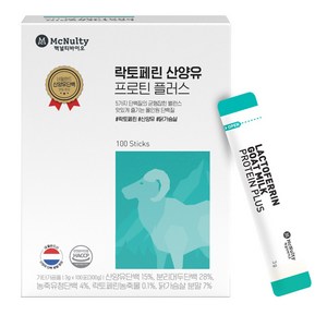 맥널티바이오 락토페린 산양유 프로틴 플러스 100p, 100g, 1개