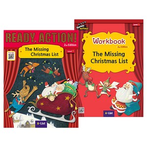 Ready Action Level 1: The Missing Chistmas List SB+WB (with App), A*List, Ready Action Level 1: The Mi.., James R. Bawn(저)