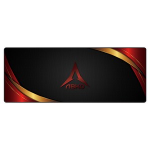 앱코 샤이닝 방수 게이밍 장패드