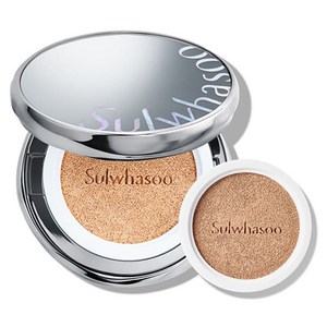 설화수 퍼펙팅 쿠션 파운데이션 본품 15g + 리필 15g 세트, 25N1호 앰버, 1개