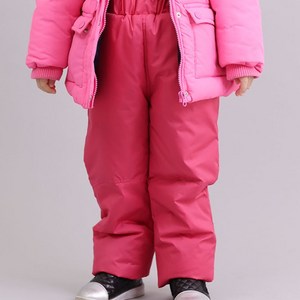 래시플 주니어 아동용 패딩 눈썰매 방수 스키 바지