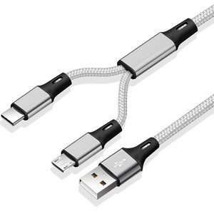 헨센 2in1 C타입 5핀 겸용 충전 케이블 USB