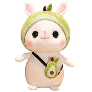 귀여운 토끼 인형, 30cm, 아보, 1개