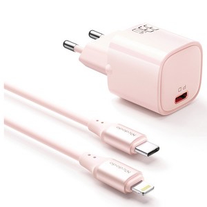 맥도도 GaN PD3.0 PPS 초고속 미니 충전기 33W + C타입 to 8핀 케이블 세트