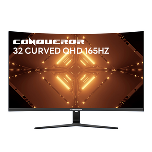 빅트랙 컨커러 QHD 1500R 165Hz 1ms 게이밍 모니터, 80cm, 32CM16501Q(무결점)