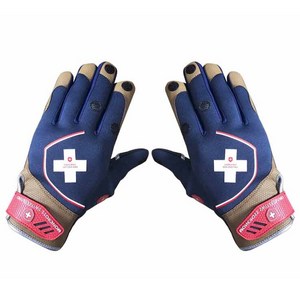 몽크로스 낚시장갑 3커트 양손 세트 MQWN-000QNB, 네이비, 1개